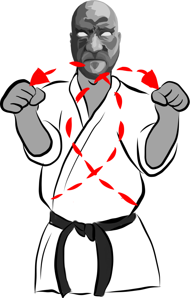 Kakiwake uke (Wedge Block)